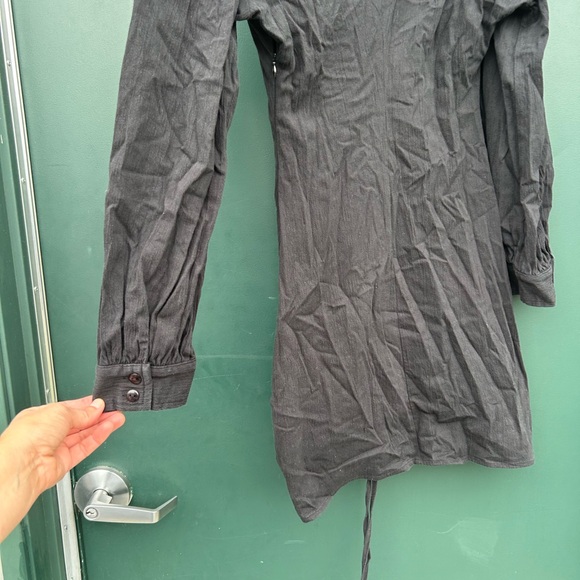 Storets Black Ruched Midi Dress - Picture 9 of 14